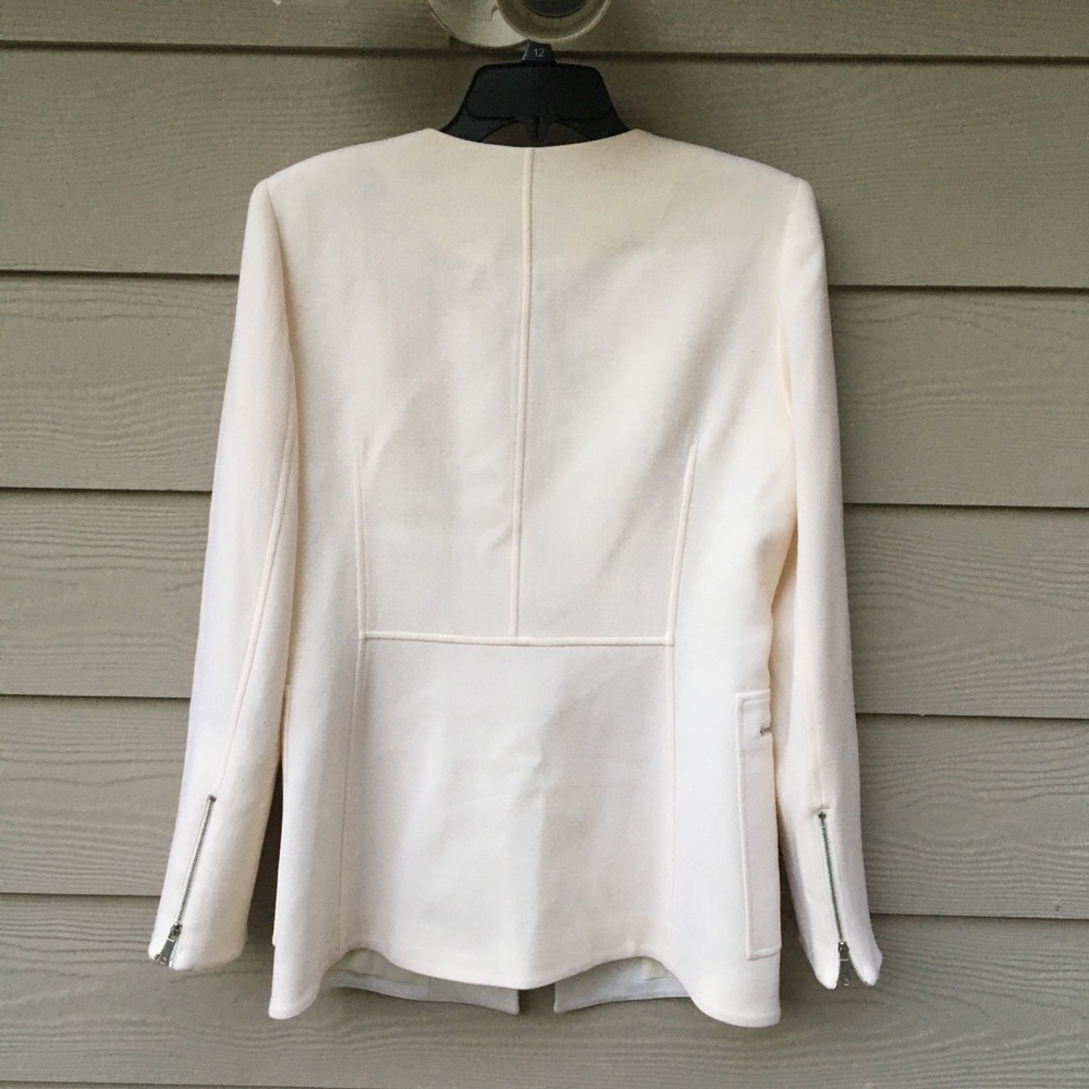 NWT Lafayette 148 Landon Cloud Zipper Jacket 6 - Picture 14 of 15